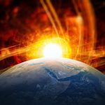 Een magnetische storm zal de aarde treffen op 10 maart