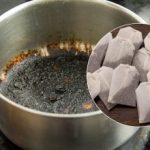 Huisvrouwen worden aangespoord om potten schoon te vegen met theezakjes: